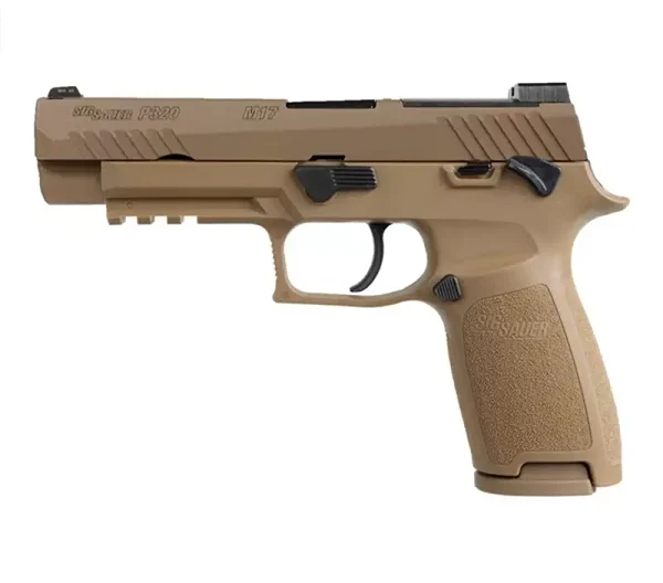 PISTOLA P320-M17 COYOTE C/ TRAVA E CALIBRE 9MM – SIG SAUER